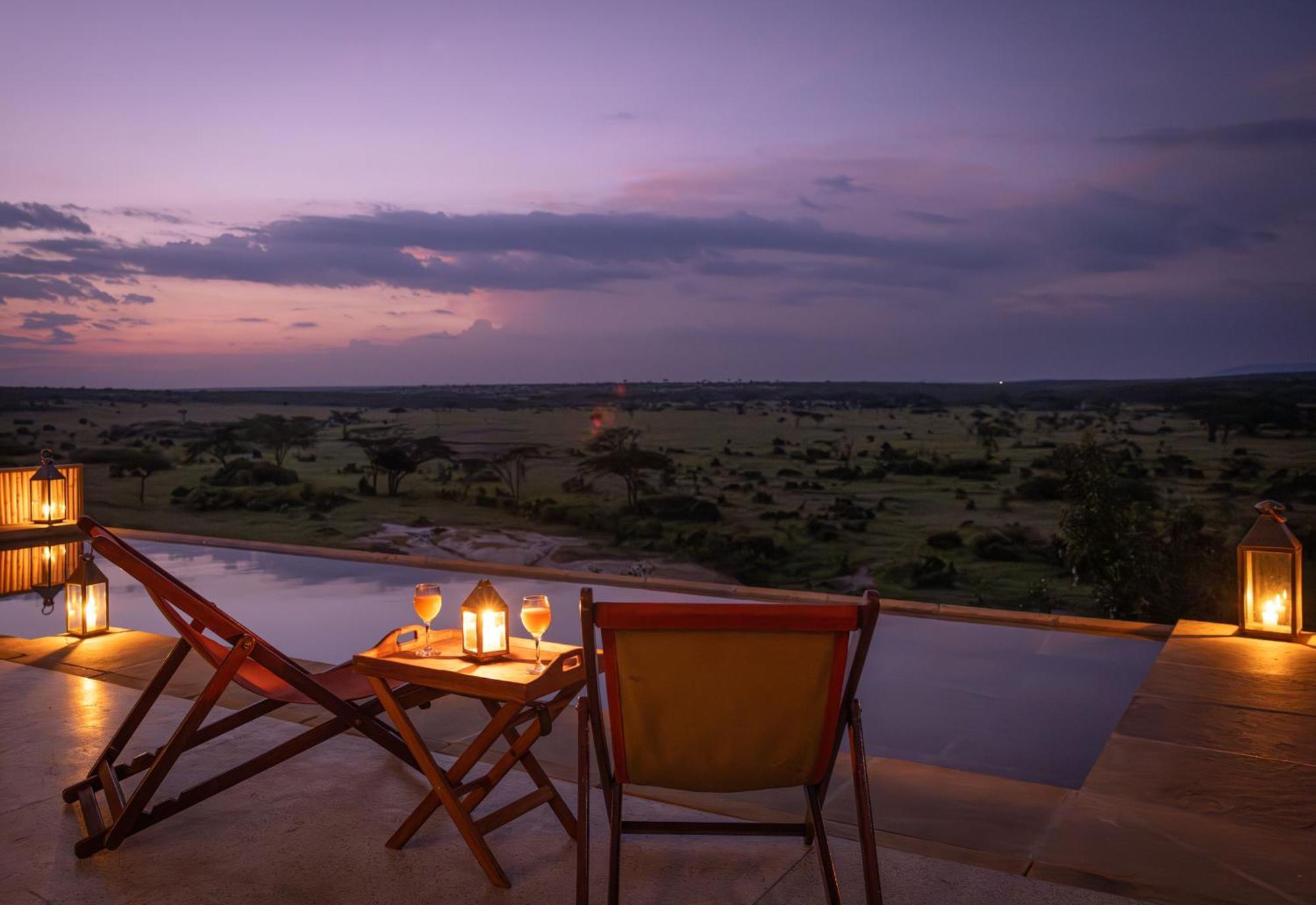 Saruni Eagle View Hotel Naboisho Buitenkant foto