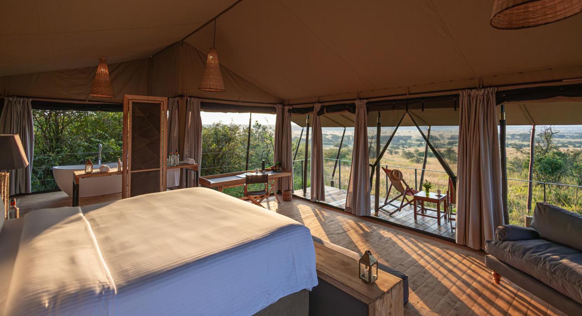 Saruni Eagle View Hotel Naboisho Buitenkant foto