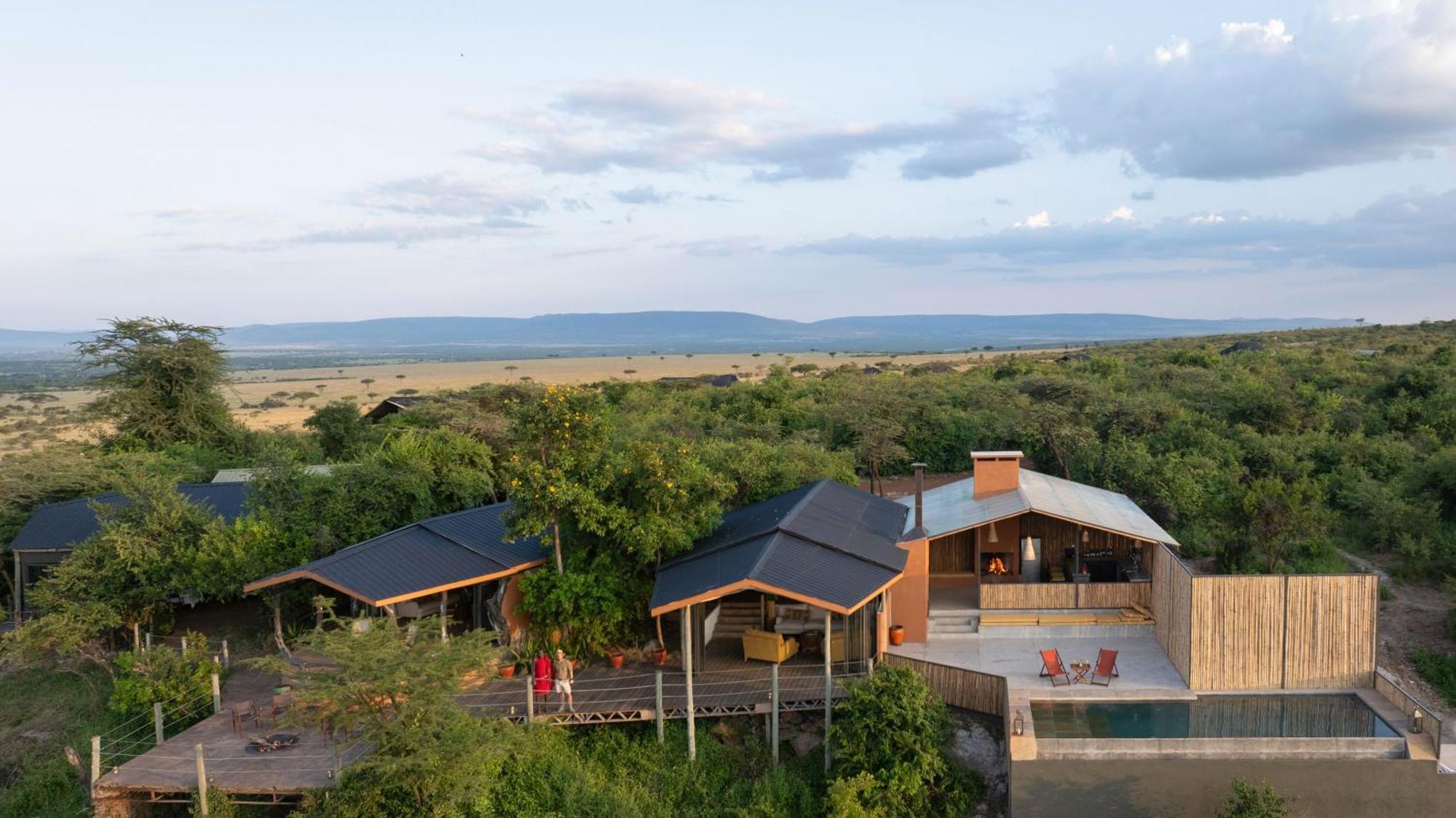 Saruni Eagle View Hotel Naboisho Buitenkant foto