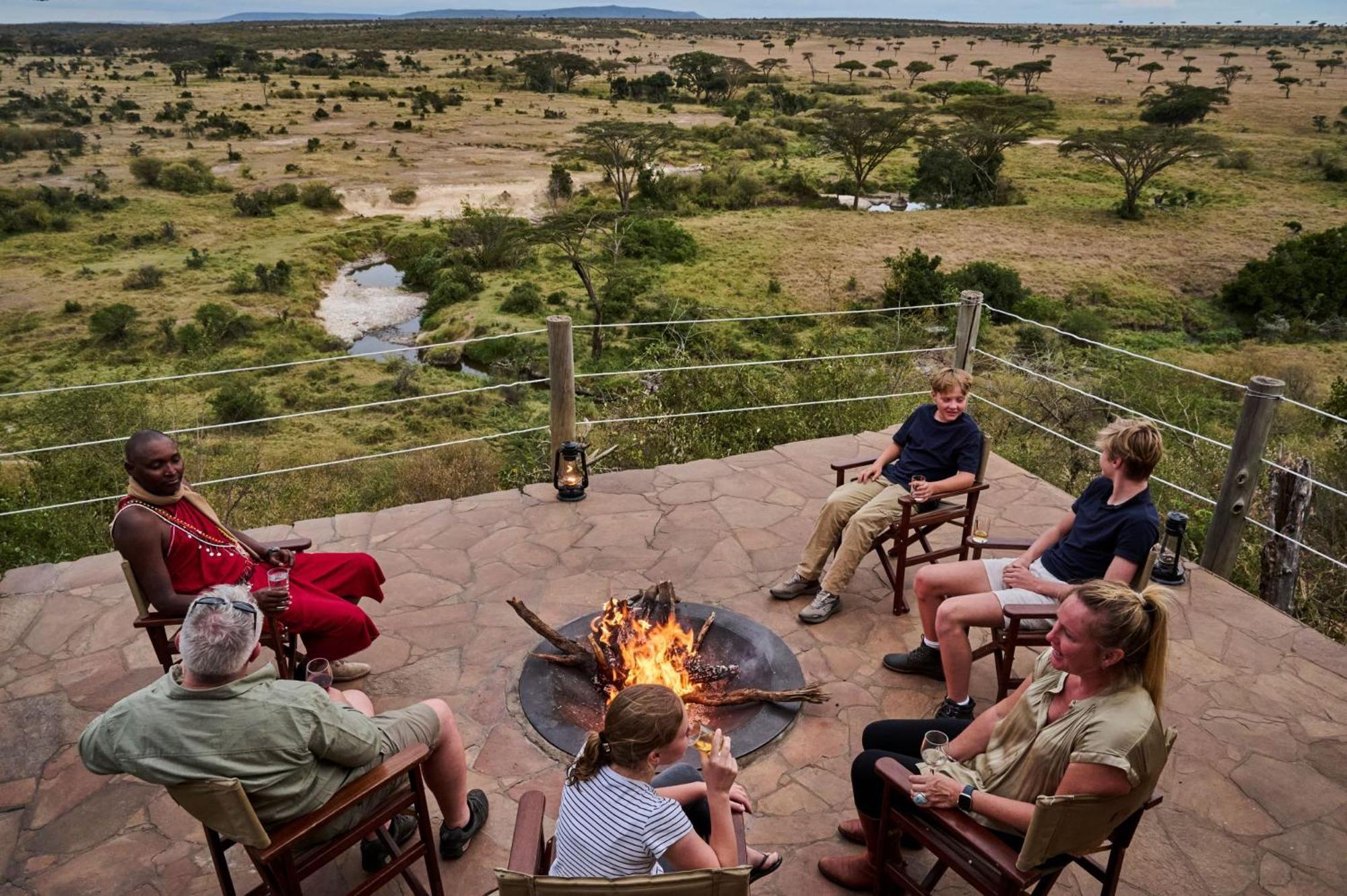 Saruni Eagle View Hotel Naboisho Buitenkant foto